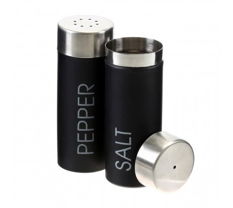 Black Salt & Pepper Shaker Set - Adapt Avenue
