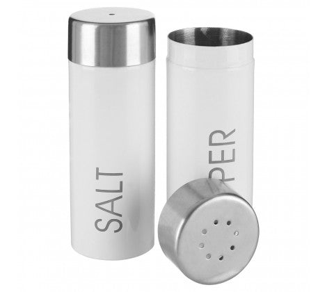 White Salt & Pepper Shaker Set - Adapt Avenue