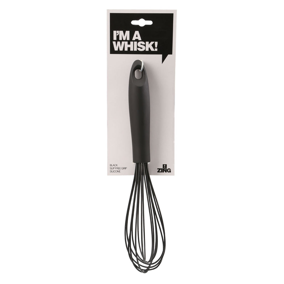 Zing - Silicone Whisk, Black - Adapt Avenue