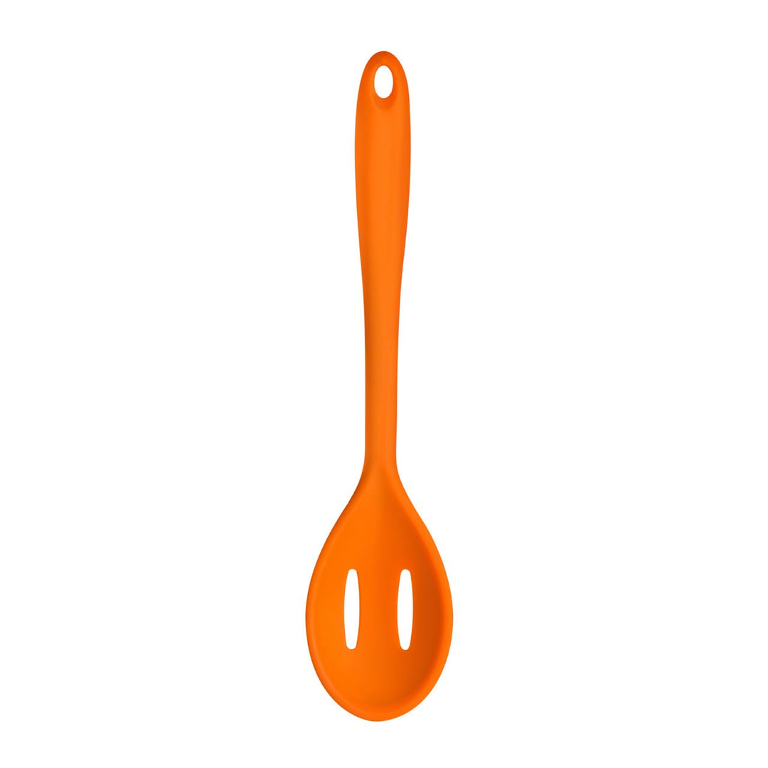 Zing - Silicone Slotted Spoon, Orange - Adapt Avenue