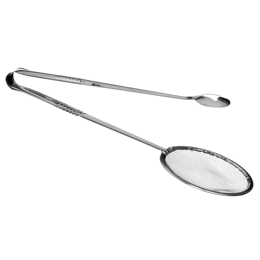 Stainless Steel Strainer Tongs - Adapt Avenue