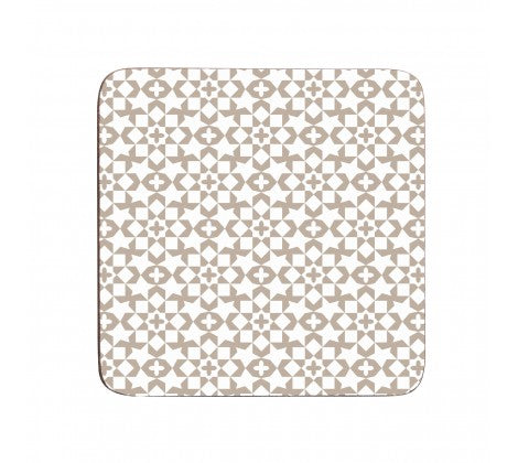 Casablanca Natural Set of 4 Coasters - Adapt Avenue