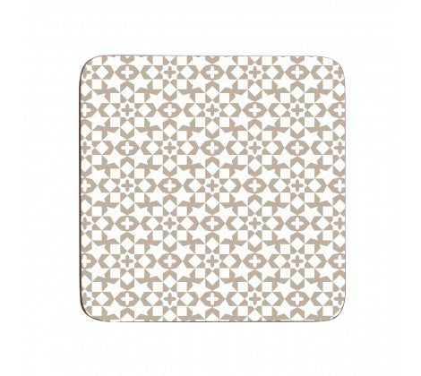 Casablanca Natural Set of 4 Coasters - Adapt Avenue