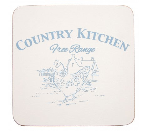 Country Kitchen Set Of 4 Coasters - Adapt Avenue