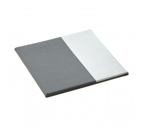 Geome Silver Dipped Set of 4 Coasters - Adapt Avenue