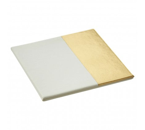 Geome Gold Dipped Set of 4 Coasters - Adapt Avenue