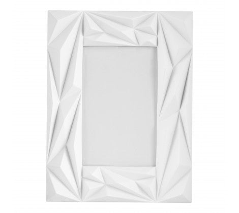 Prisma 4 x 6" (10 x 15cm) White Photo Frame - Adapt Avenue