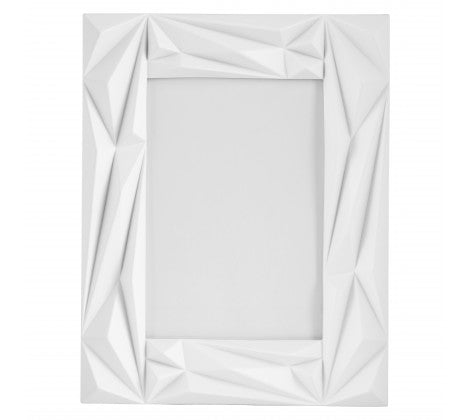 Prisma 5 x 7" (13 x 18cm) White Photo Frame - Adapt Avenue