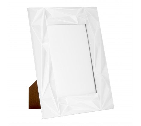 Prisma 5 x 7" (13 x 18cm) White Photo Frame - Adapt Avenue