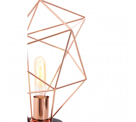 Wyra Copper Finish Table Lamp - Adapt Avenue