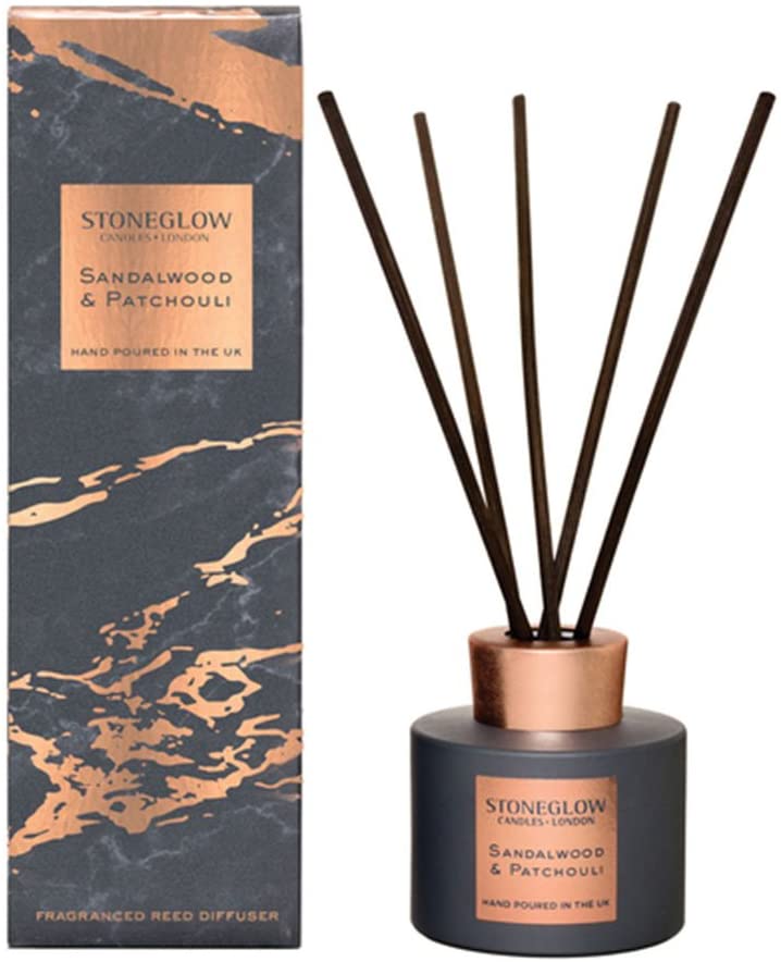 Stoneglow Luna Sandalwood & Patchouli Reed Diffuser | Adapt Avenue