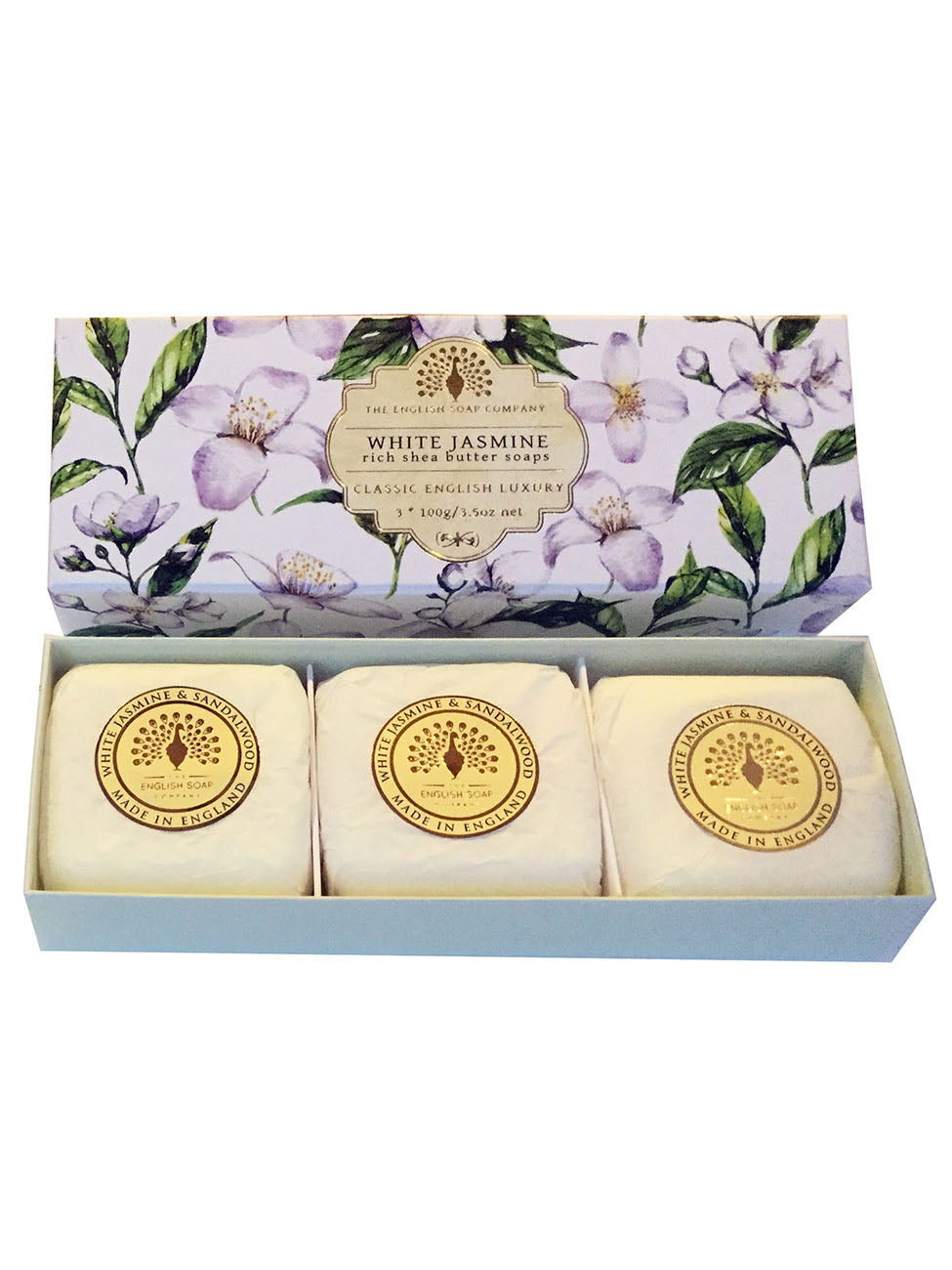 White Jasmine & Sandalwood Gift Box Hand Soap - Adapt Avenue