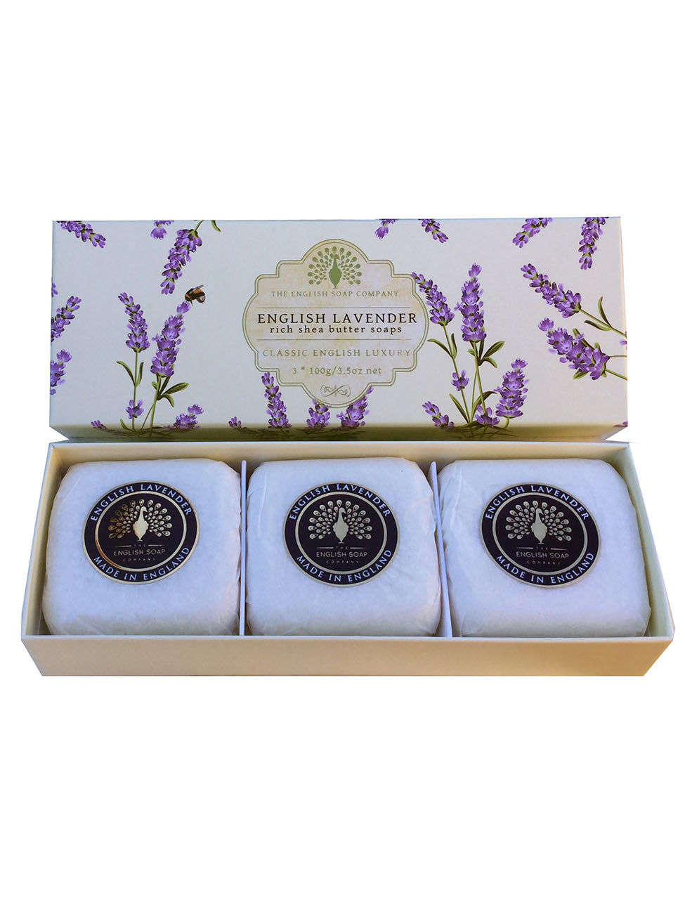 English Lavender Gift Box Hand Soap - Adapt Avenue