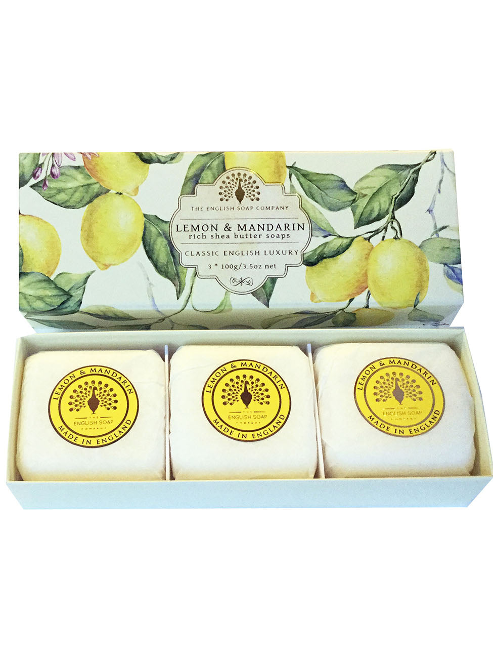 Lemon & Mandarin Gift Box Hand Soap - Adapt Avenue