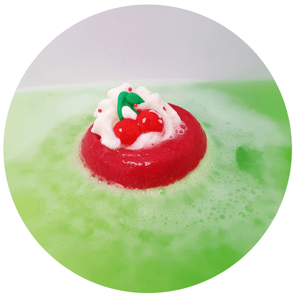 Bomb Cosmetics Cherry on Top Bath Blaster | Adapt Avenue