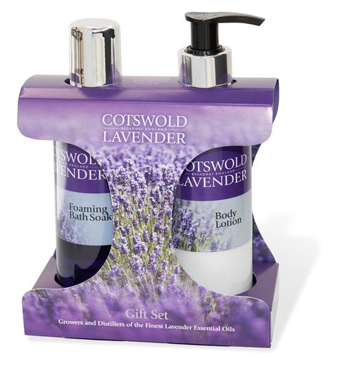 Lavender Foam Bath & Body Lotion Gift Set, 200ml - Adapt Avenue