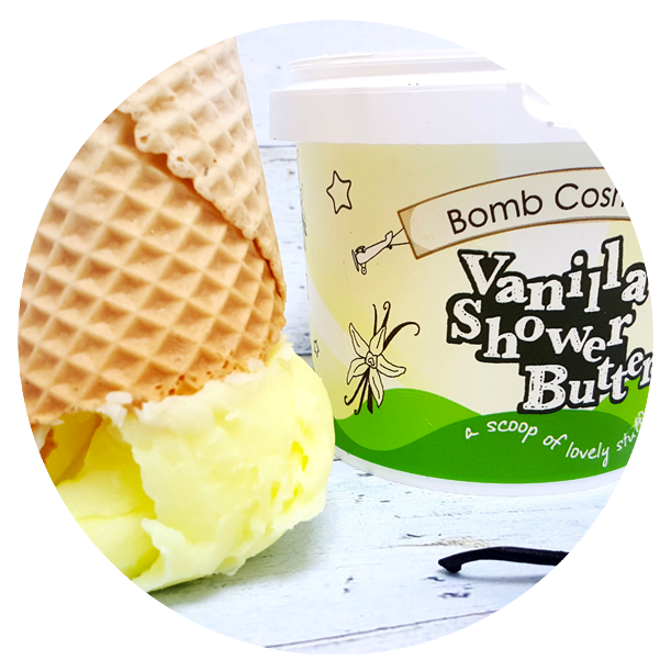 Bomb Cosmetics Vanilla Shower Butter | Adapt Avenue