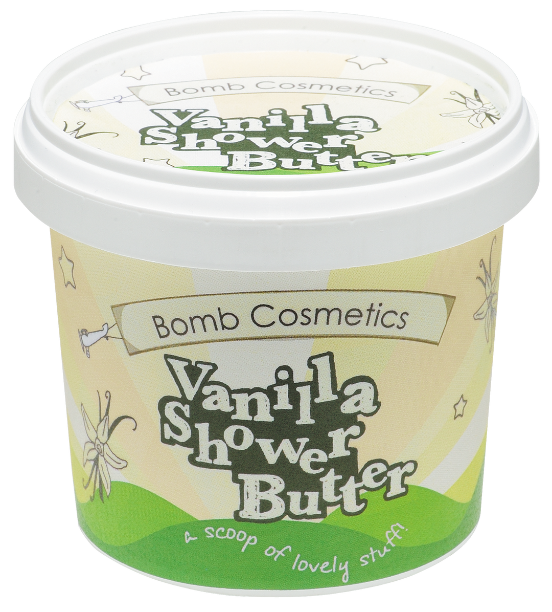 Bomb Cosmetics Vanilla Shower Butter | Adapt Avenue