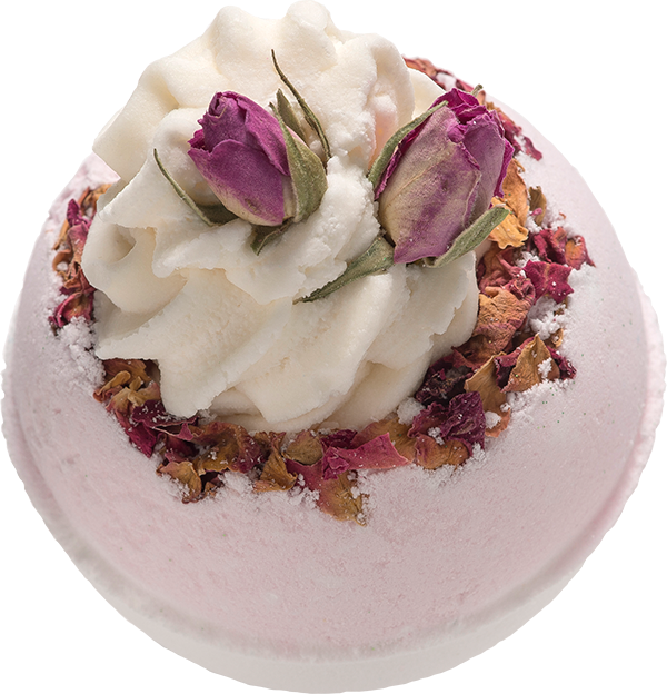 Bomb Cosmetics Wild Rose Bath Blaster | Adapt Avenue